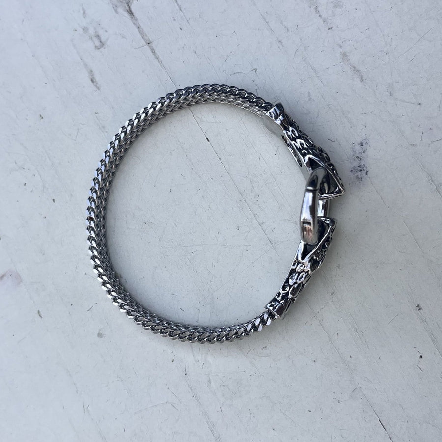 Silver Serpent Bracelet
