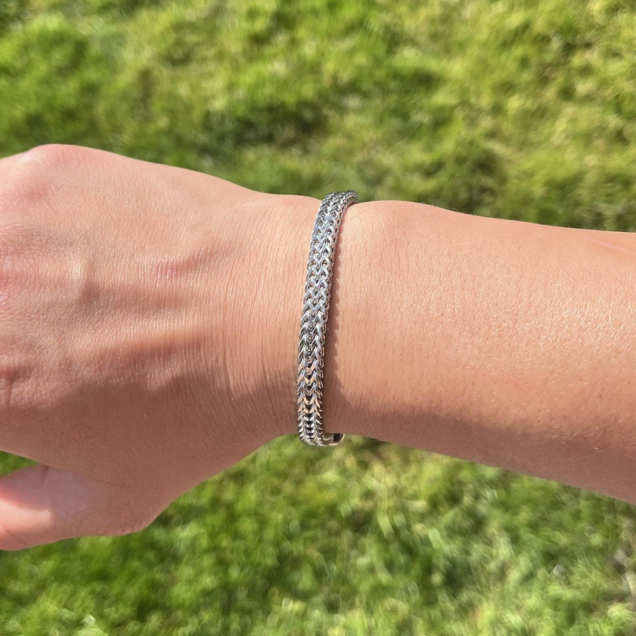 Silver Serpent Bracelet