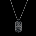 Viking Pendant with Silver Chain