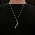 Dagger Pendant Necklace