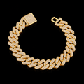 Gold Iced Braclelet