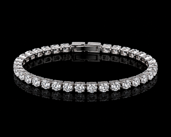 Classic Iced Tennis Bracelet