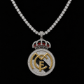 Iced Out Real Madrid Badge