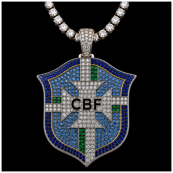 Iced Out Brazil Emblem