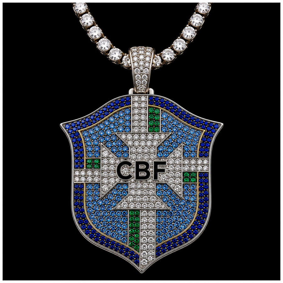 Iced Out Brazil Emblem