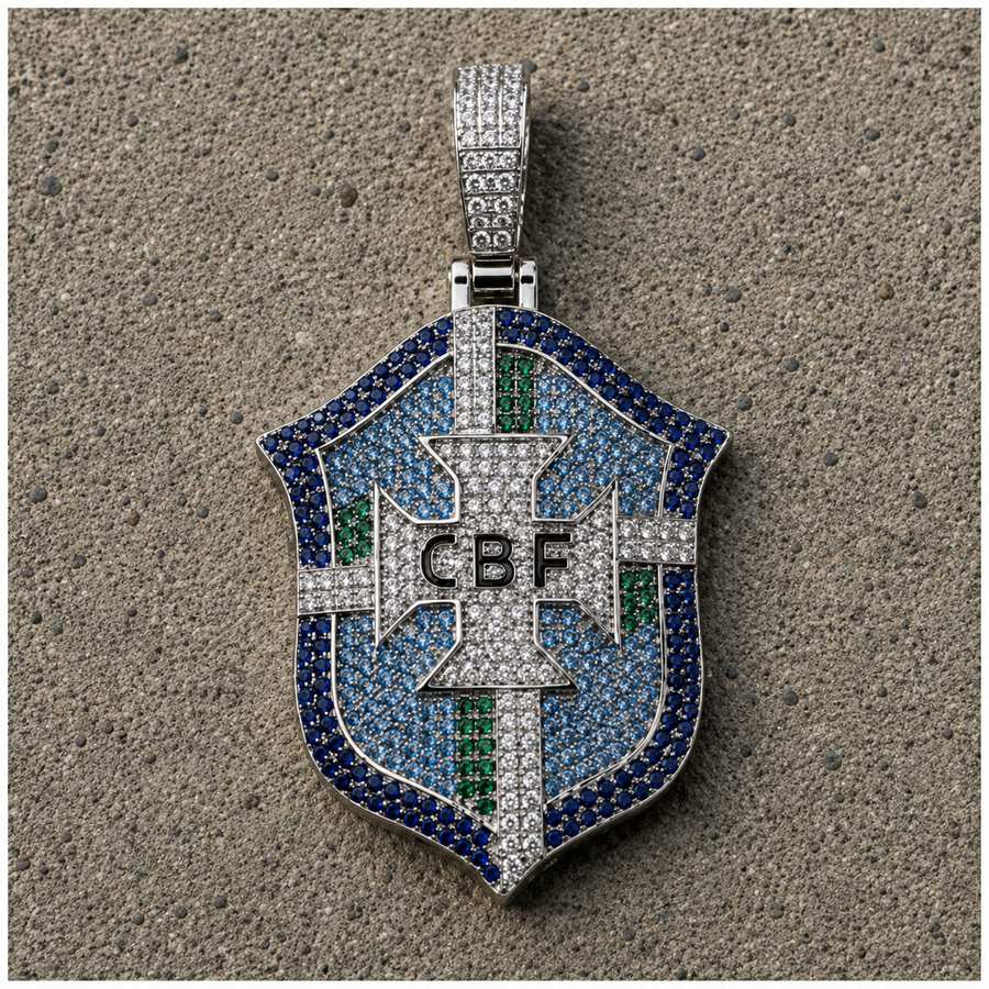 Iced Out Brazil Emblem