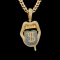 Iced Out Mouth Pendent