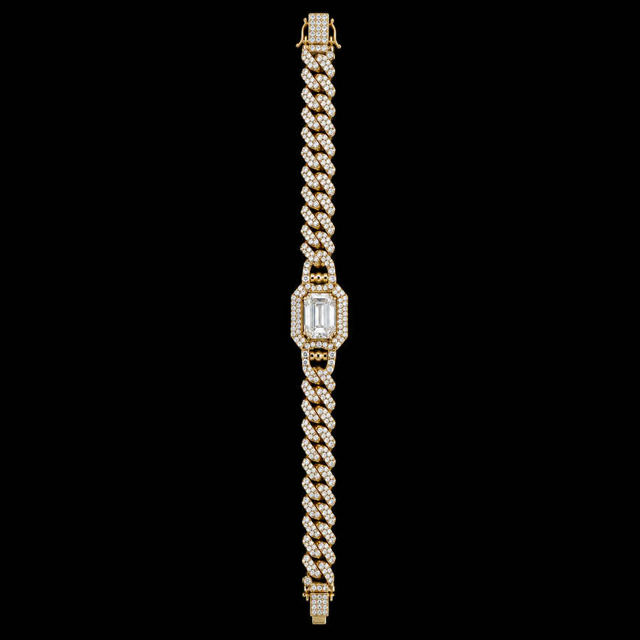 Iced Cuban linked Bracelets