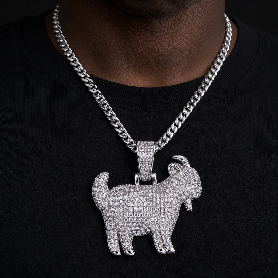 Iced GOAT Pendant
