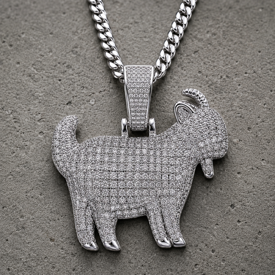 Iced GOAT Pendant