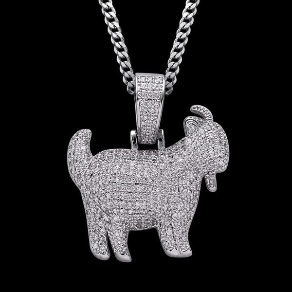 Iced GOAT Pendant