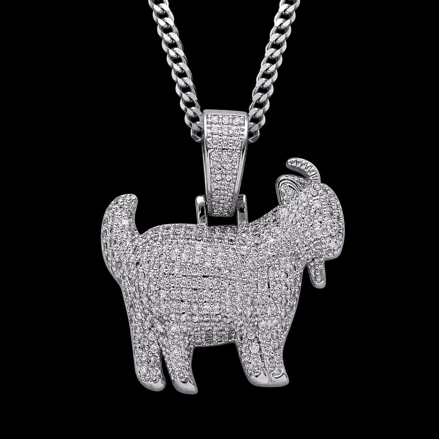 Iced GOAT Pendant