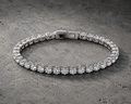 Classic Iced Tennis Bracelet