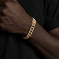 Gold Iced Braclelet