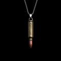 Bullet Pendant Necklace