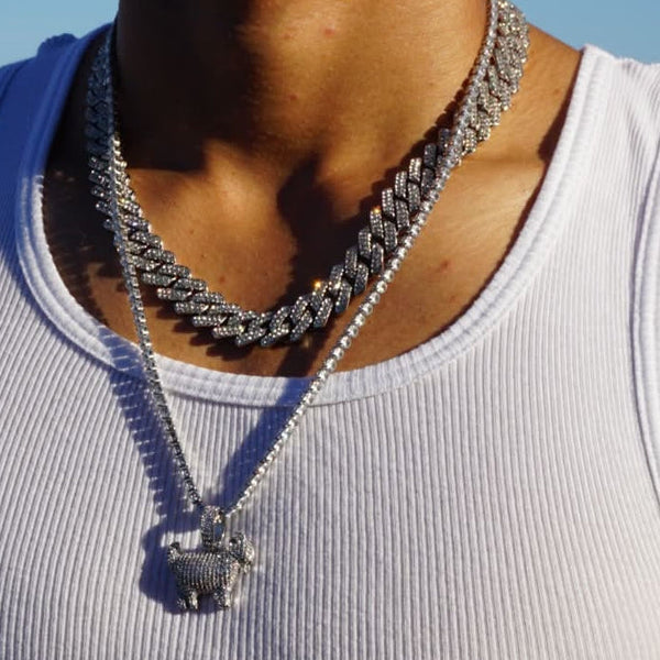 Iced GOAT Pendant