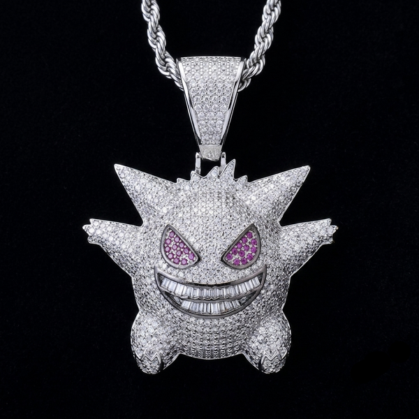 Iced Out Gengar Pendent