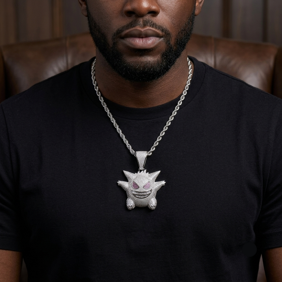 Iced Out Gengar Pendent