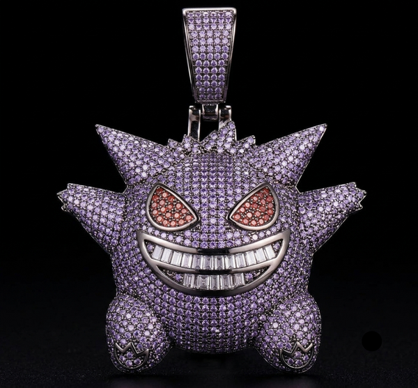 Iced Out Gengar Pendent