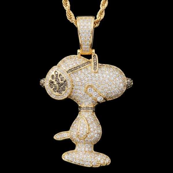 Iced Beagle Chain