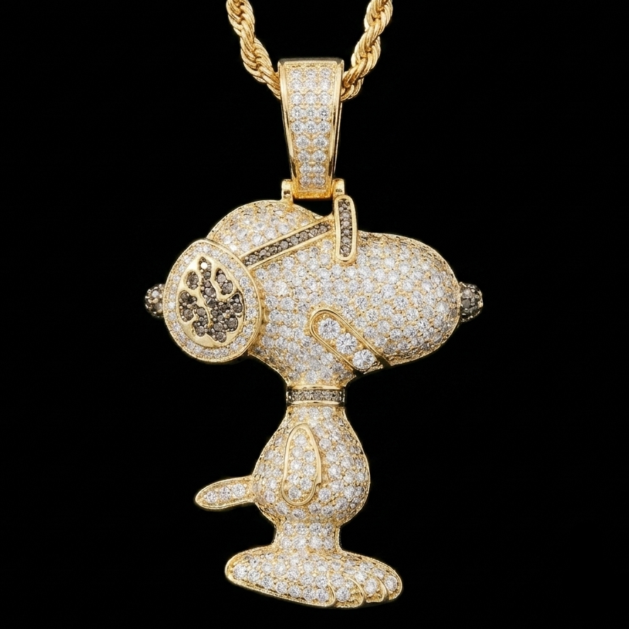 Iced Beagle Chain