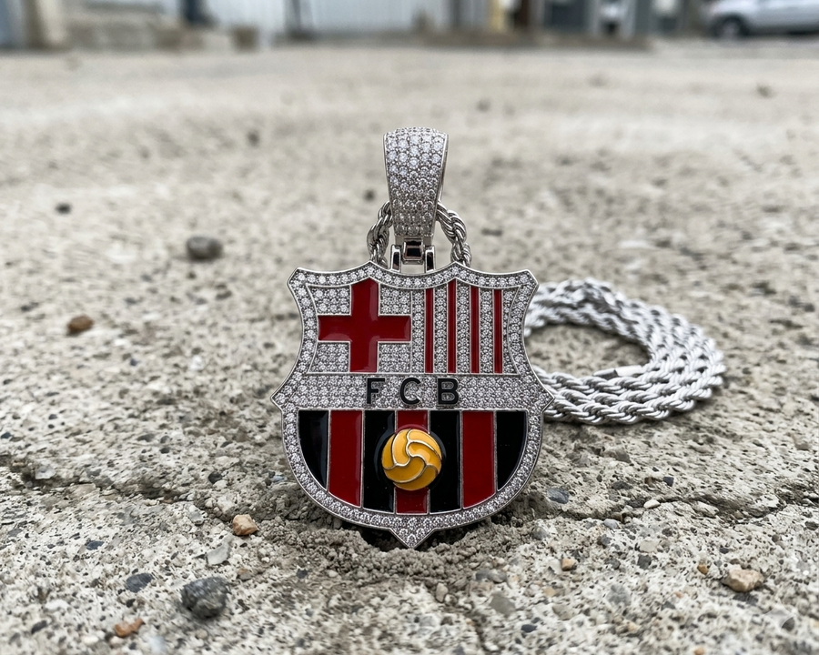 Iced Out Barcelona Pendent