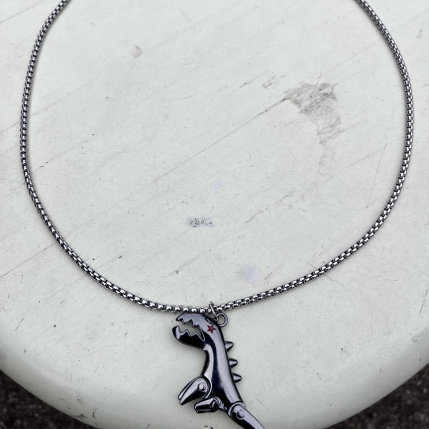 Dinosaur Pendant Necklace