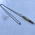 Bullet Pendant Necklace