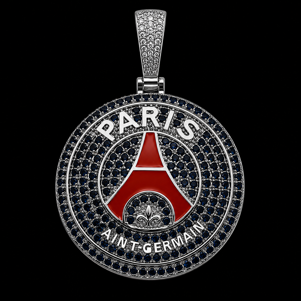 Iced Out Paris Saint German Badge
